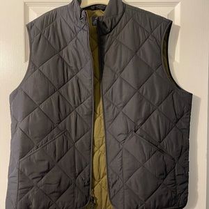 J Crew men’s quilted vest